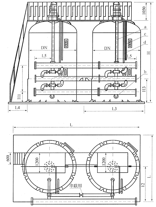 LDL-XWQ高效纤维球过滤器